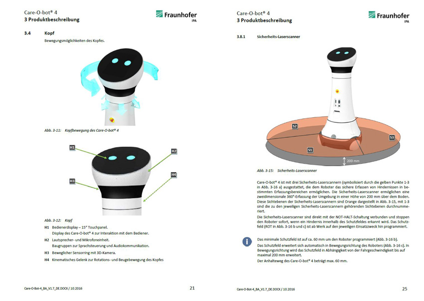 Care-O-Bot von IPA | Profil Design